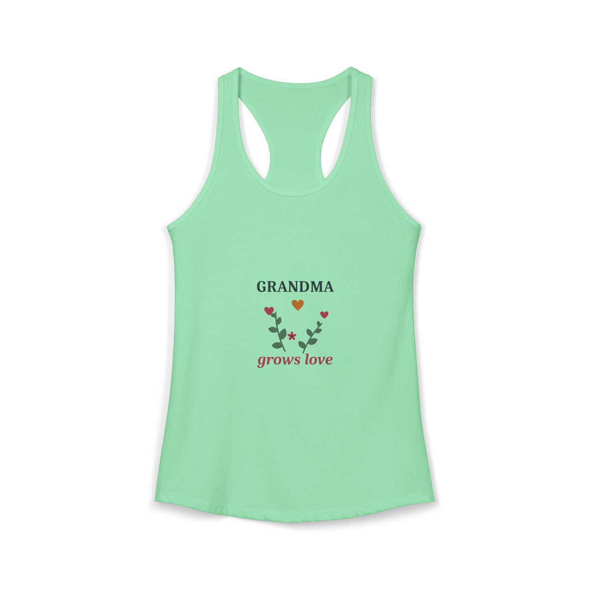 EVELE Grandma Grows Love | Women's Racerback Tank