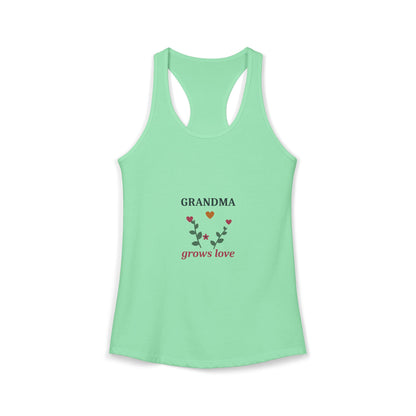 EVELE Grandma Grows Love | Women's Racerback Tank