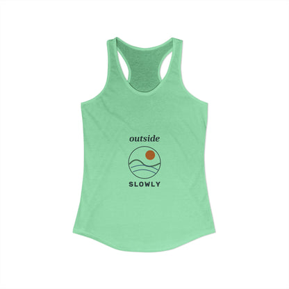 EVELE Outside Slowly | Women's Racerback Tank
