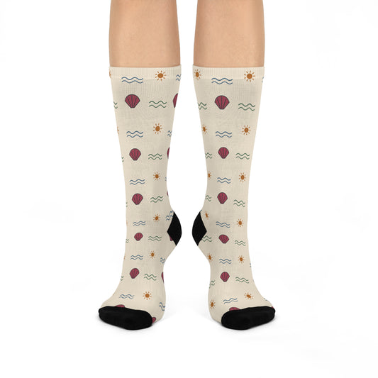 EVELE Coastal Days | Cushioned Crew Socks