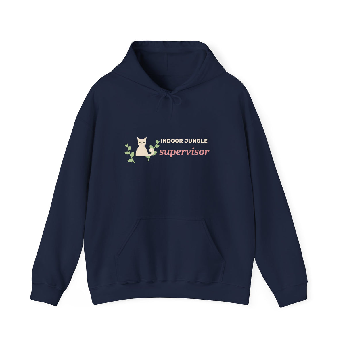 EVELE Indoor Jungle Supervisor | Graphic Pullover Hoodie