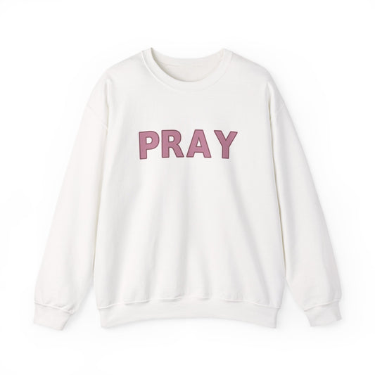 Pray Essentials Crewneck Sweatshirt — EVELE Edit | Gildan 18000