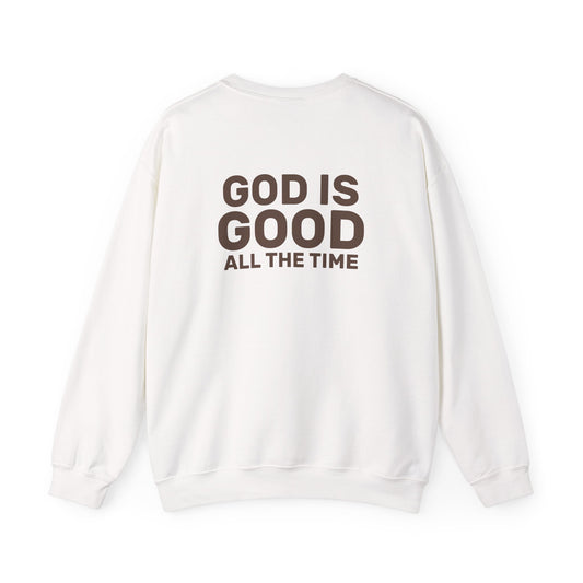 God Is Good Crewneck Sweatshirt — Classic | Gildan 18000