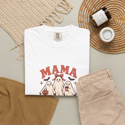 MAMA Spooky Season Halloween Tee | Comfort Colors 1717