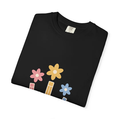 EVELE Curiosity In Bloom | Garment-Dyed Tee