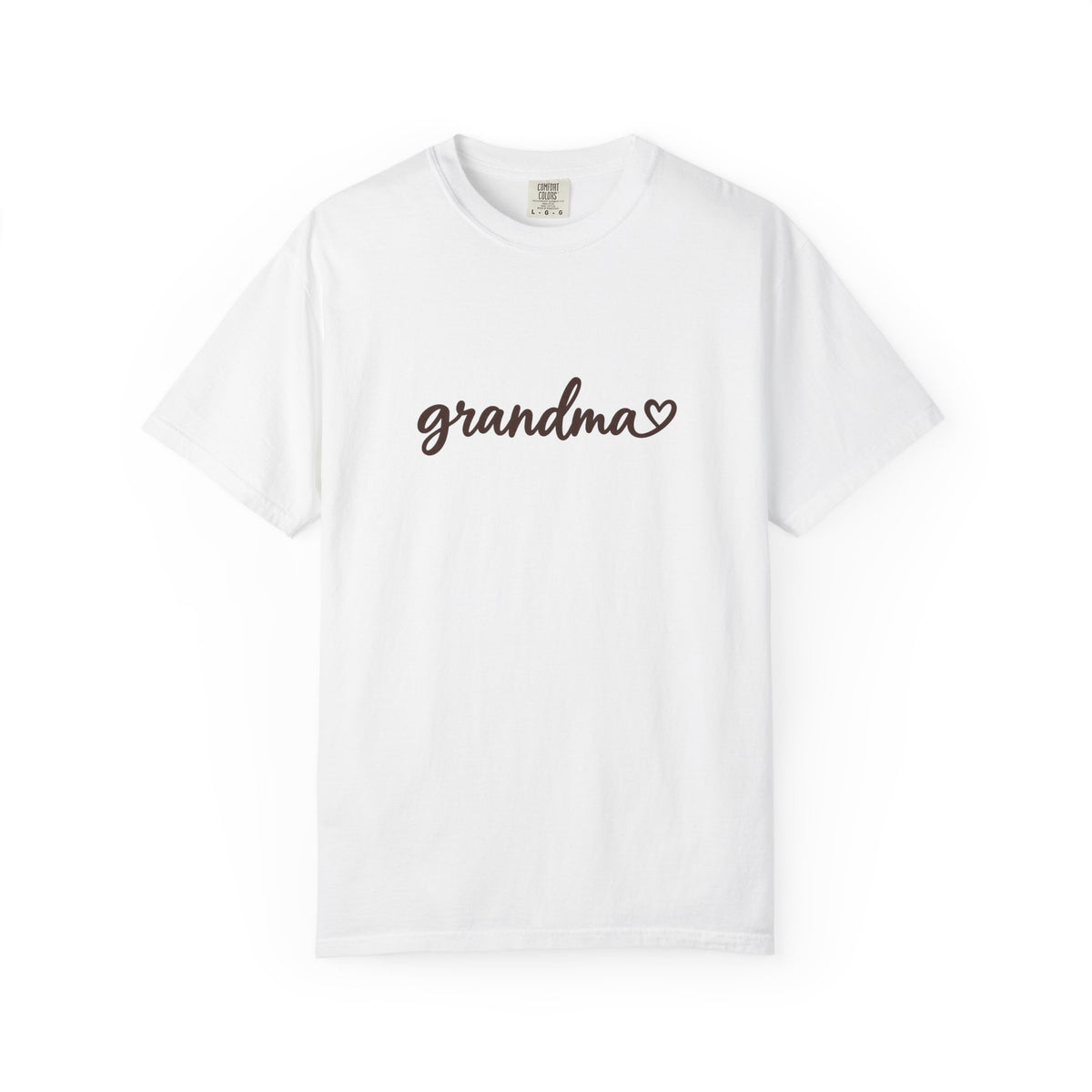 GRANDMA Heartline Tee | Comfort Colors 1717