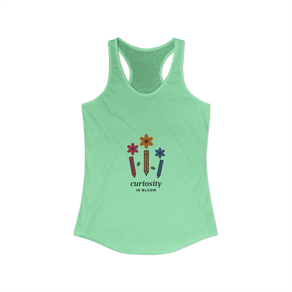 EVELE Curiosity In Bloom | Women's Racerback Tank