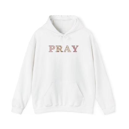 Pray Patchwork Hoodie — Classic | Gildan 18500