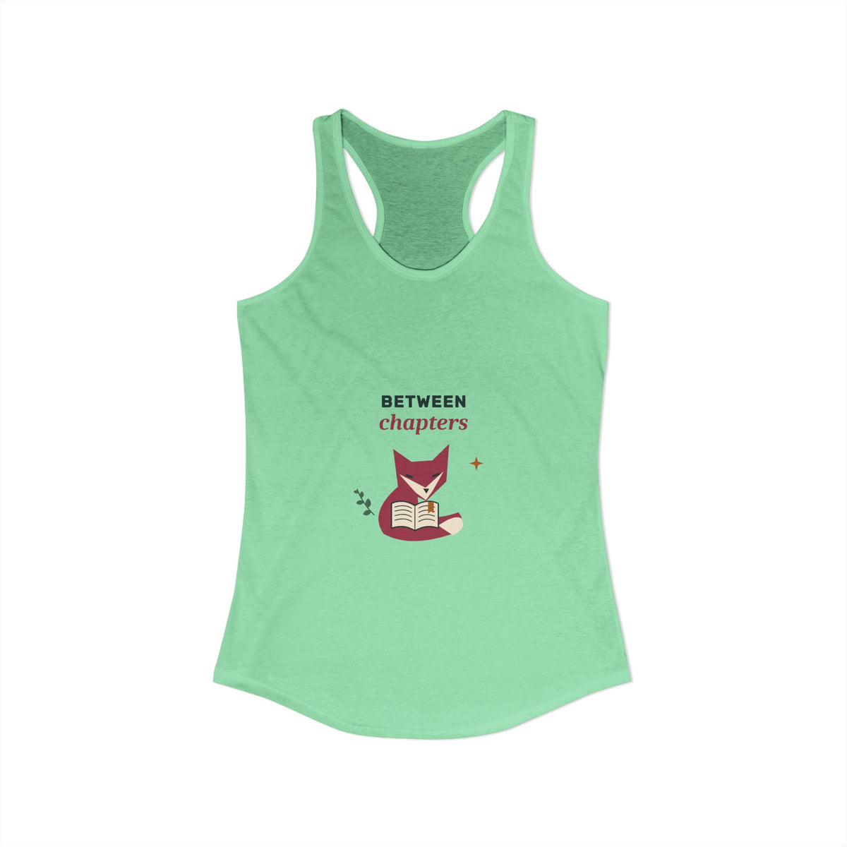 EVELE Fox Between Chapters | Women's Racerback Tank