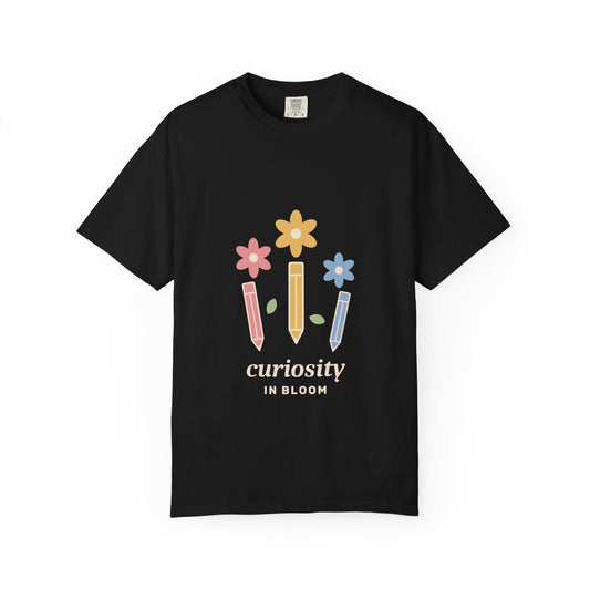 EVELE Curiosity In Bloom | Garment-Dyed Tee