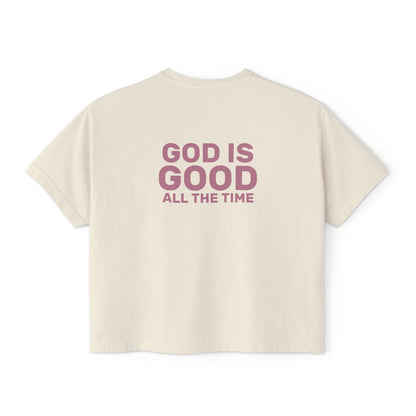 God Is Good Boxy Tee — EVELE Edit | Comfort Colors 3023CL