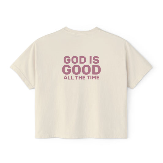God Is Good Boxy Tee — EVELE Edit | Comfort Colors 3023CL