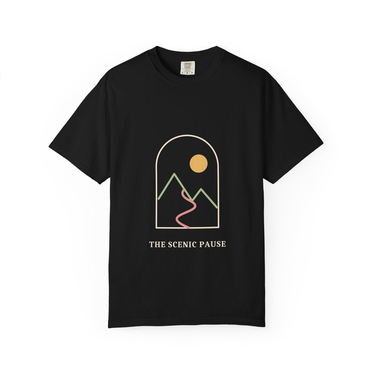 EVELE The Scenic Pause | Garment-Dyed Tee
