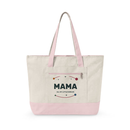 EVELE Kin Orbit | Zippered Canvas Tote