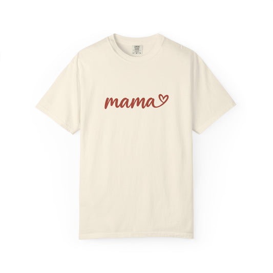 MAMA Heartline Tee | Comfort Colors 1717
