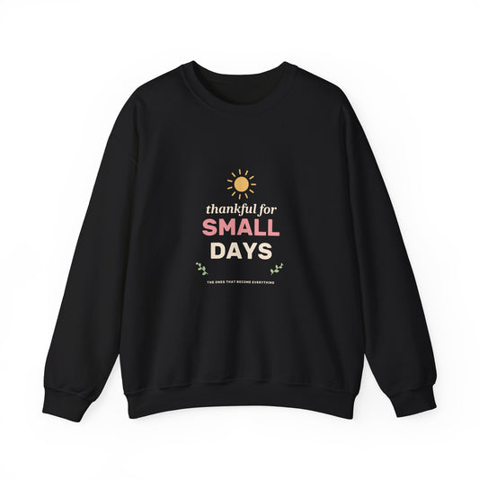 EVELE Small Day Gratitude | Graphic Crewneck Sweatshirt