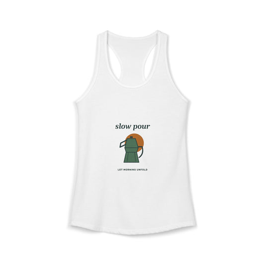 EVELE Slow Pour Sun | Women's Racerback Tank