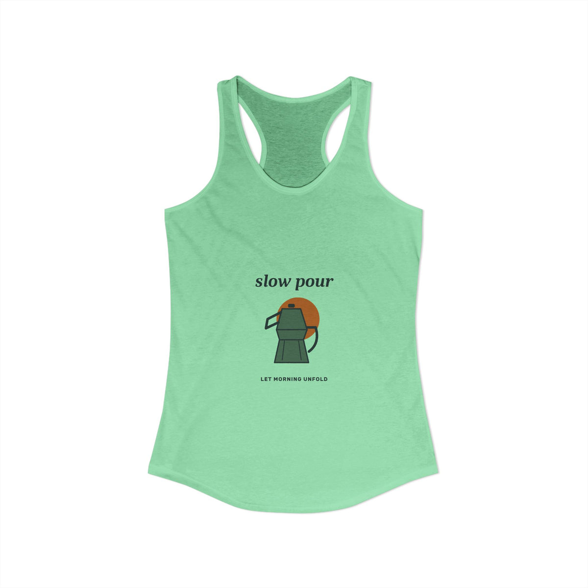 EVELE Slow Pour Sun | Women's Racerback Tank