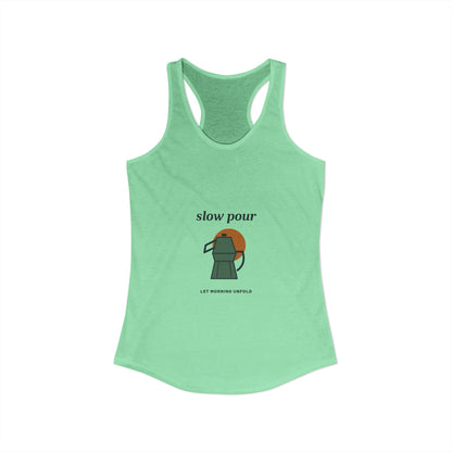 EVELE Slow Pour Sun | Women's Racerback Tank