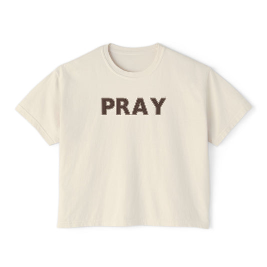 Pray Essentials Boxy Tee — Classic | Comfort Colors 3023CL
