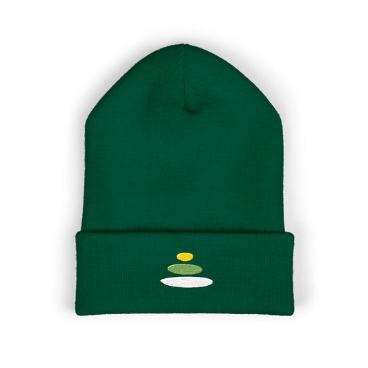Pebble Balance Embroidered Cuff Beanie | Everyday Women | EVELE Gallery
