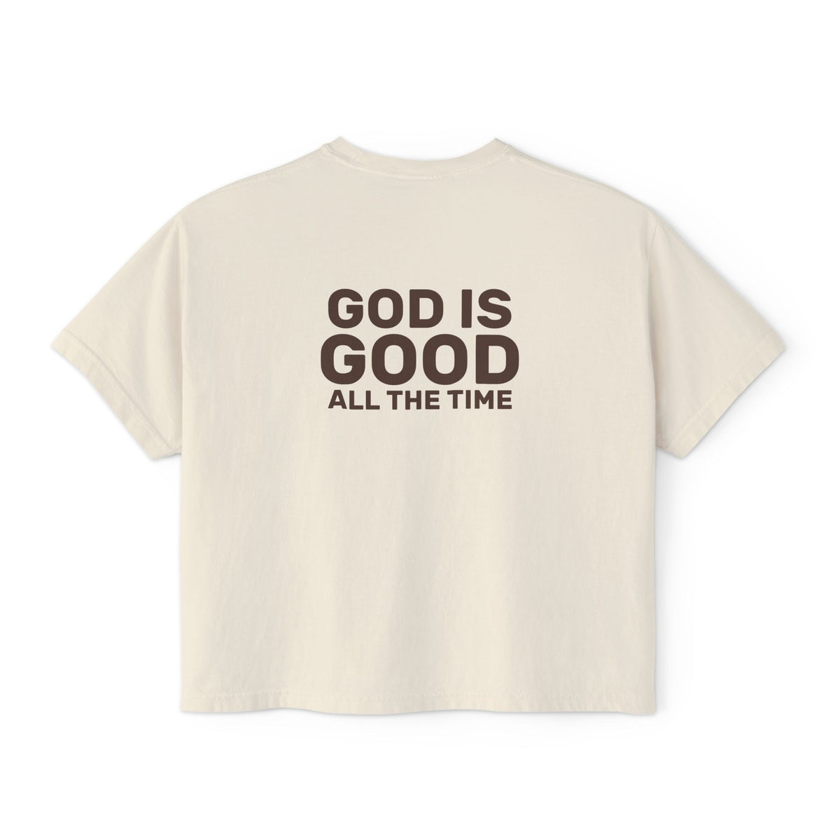 God Is Good Boxy Tee — Classic | Comfort Colors 3023CL
