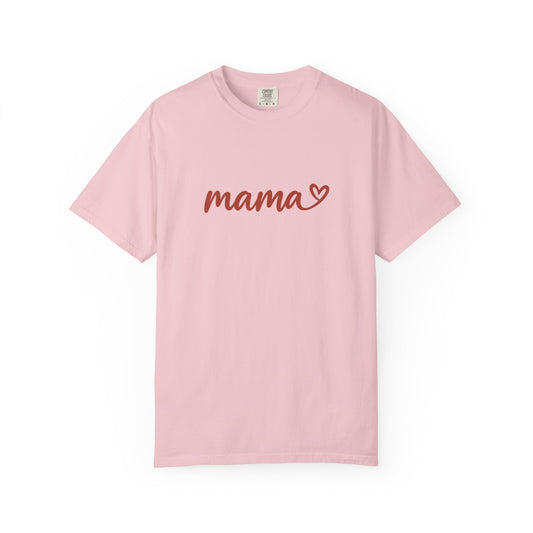 MAMA Heartline Tee | Comfort Colors 1717 — Blossom / S