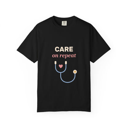 EVELE Care On Repeat | Garment-Dyed Tee