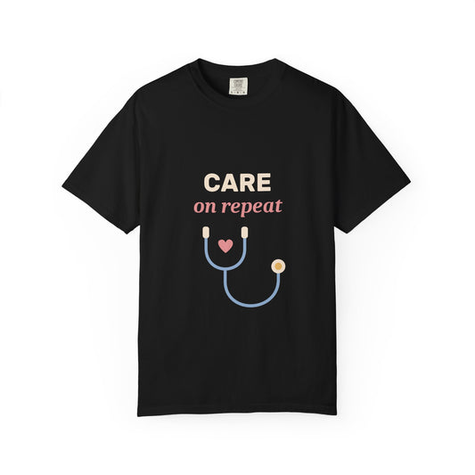 EVELE Care On Repeat | Garment-Dyed Tee