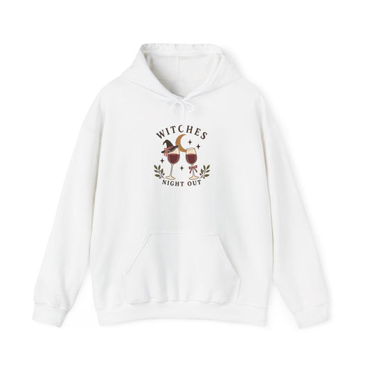 Witches Night Out Halloween Hoodie | Gildan 18500