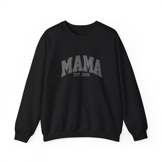 Graphite MAMA Est. 2026 Crewneck | Gildan 18000