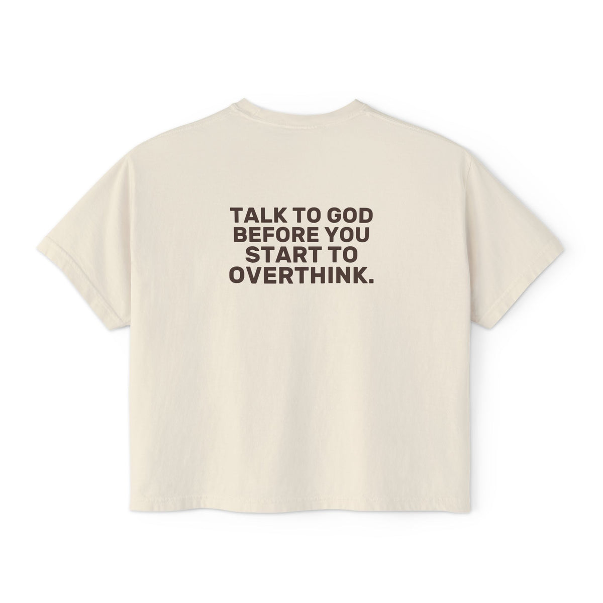 Talk to God Boxy Tee — EVELE Edit | Comfort Colors 3023CL